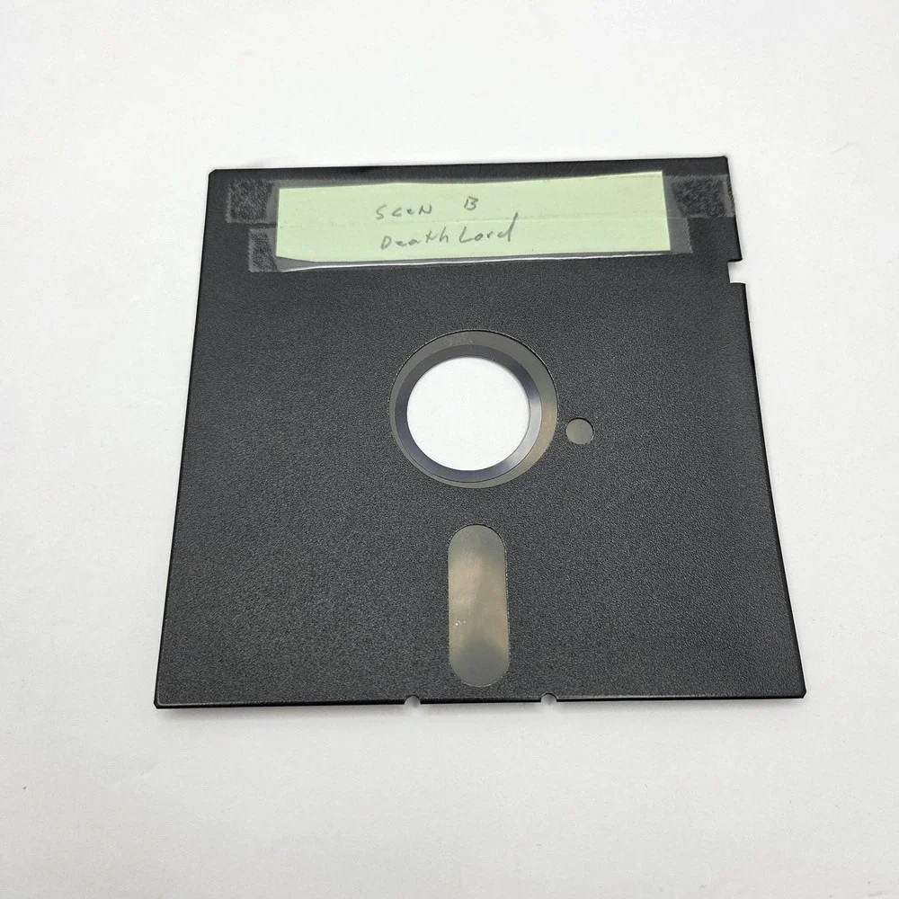 Deathlord Vintage RPG Computer Game Scene B 5.25 Floppy Untested
